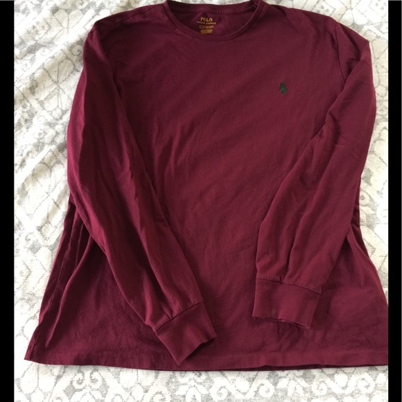 Polo Ralph Lauren Other - Polo Ralph Lauren Maroon long sleeve T size L